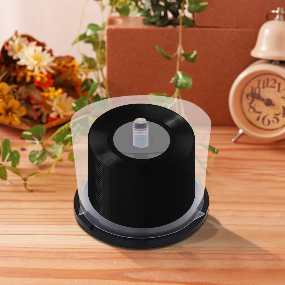 Empty CD DVD Blu-Ray Spindle Cake Box Storage Container Hold 50 Discs Cakebox