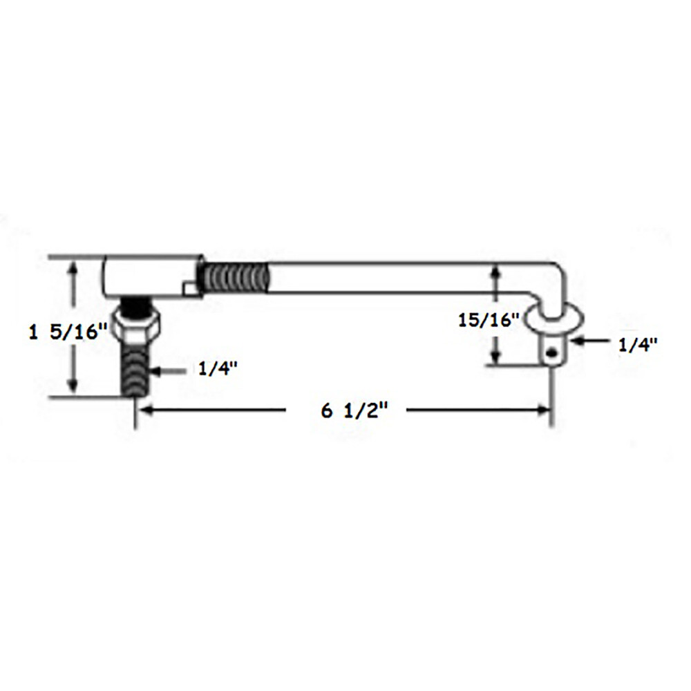 1876343M92 New Universal Tractor Throttle Linkage