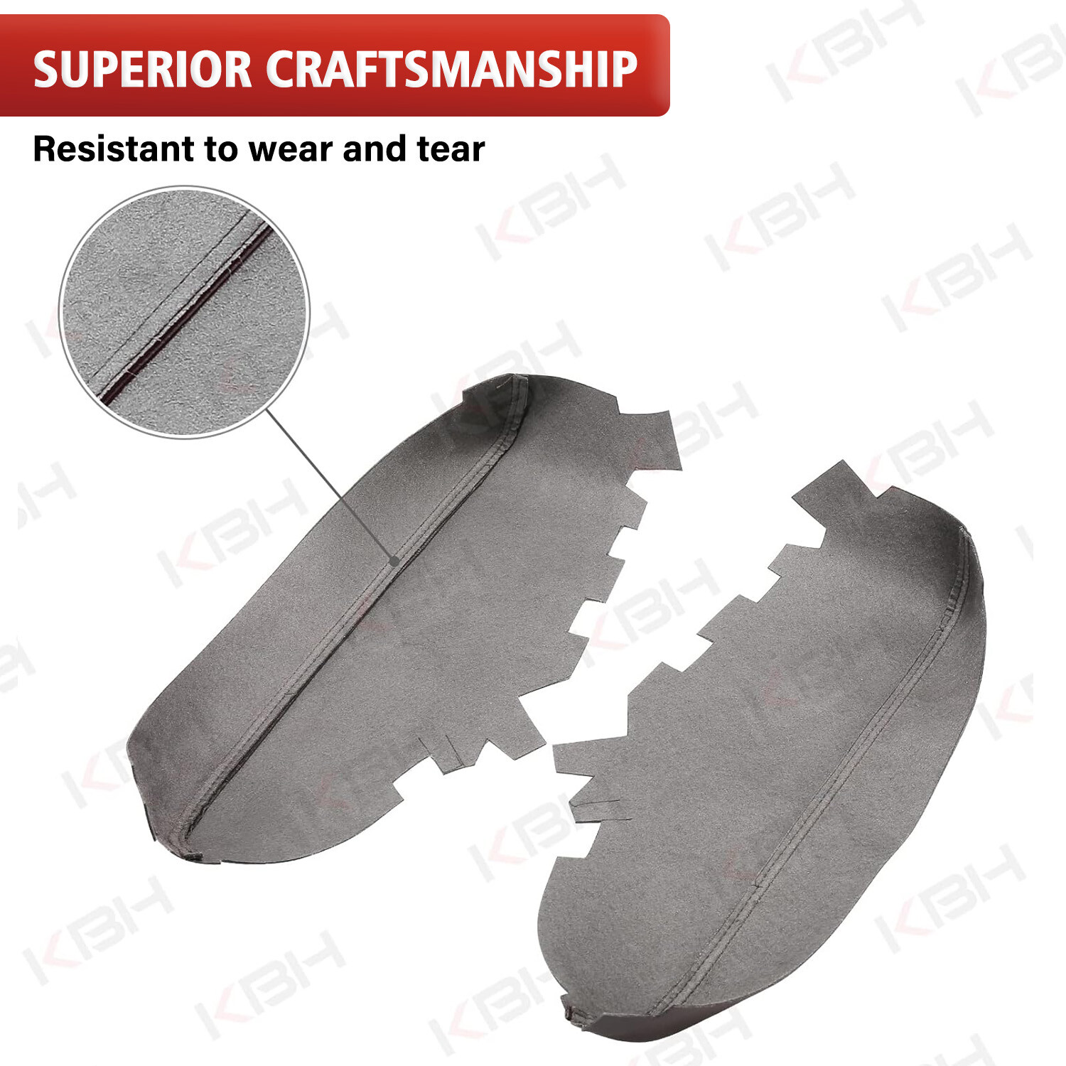 Fits 2013-2018 Toyota Avalon Console Lid Armrest & Door Panel Cover Trim Brown