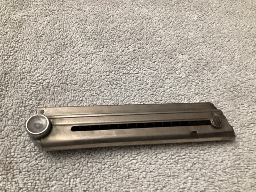 Simson & Co. pre WWII German P08 Luger magazine S code