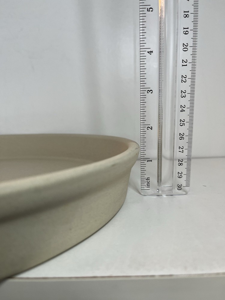 Pampered Chef Deep Dish Round Baker 11" Stoneware Dish, #065, EUC