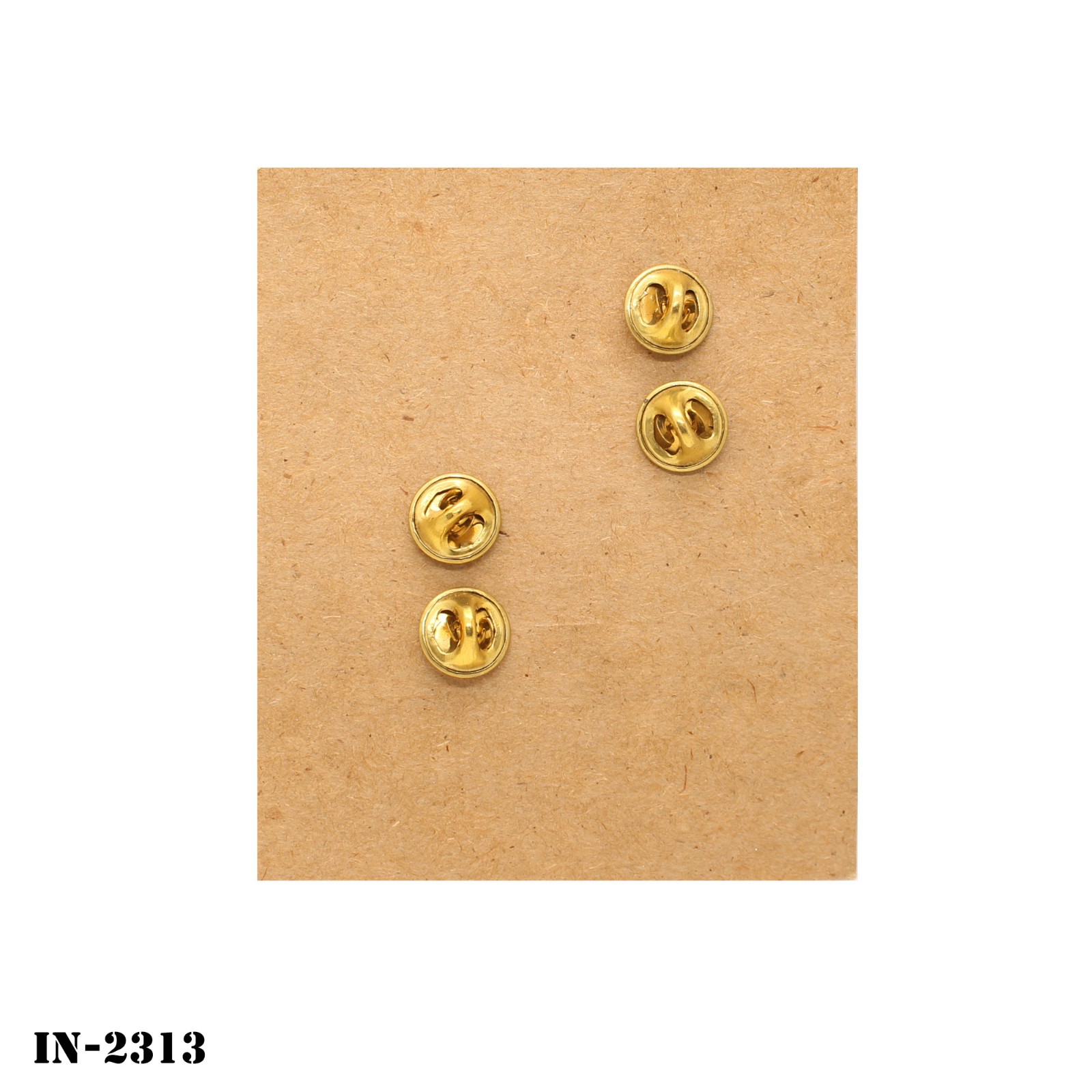 Collar Device Rank Pins ~ Major General ~ 2 Gold Stars on a Bar ~ Small ~ NEW