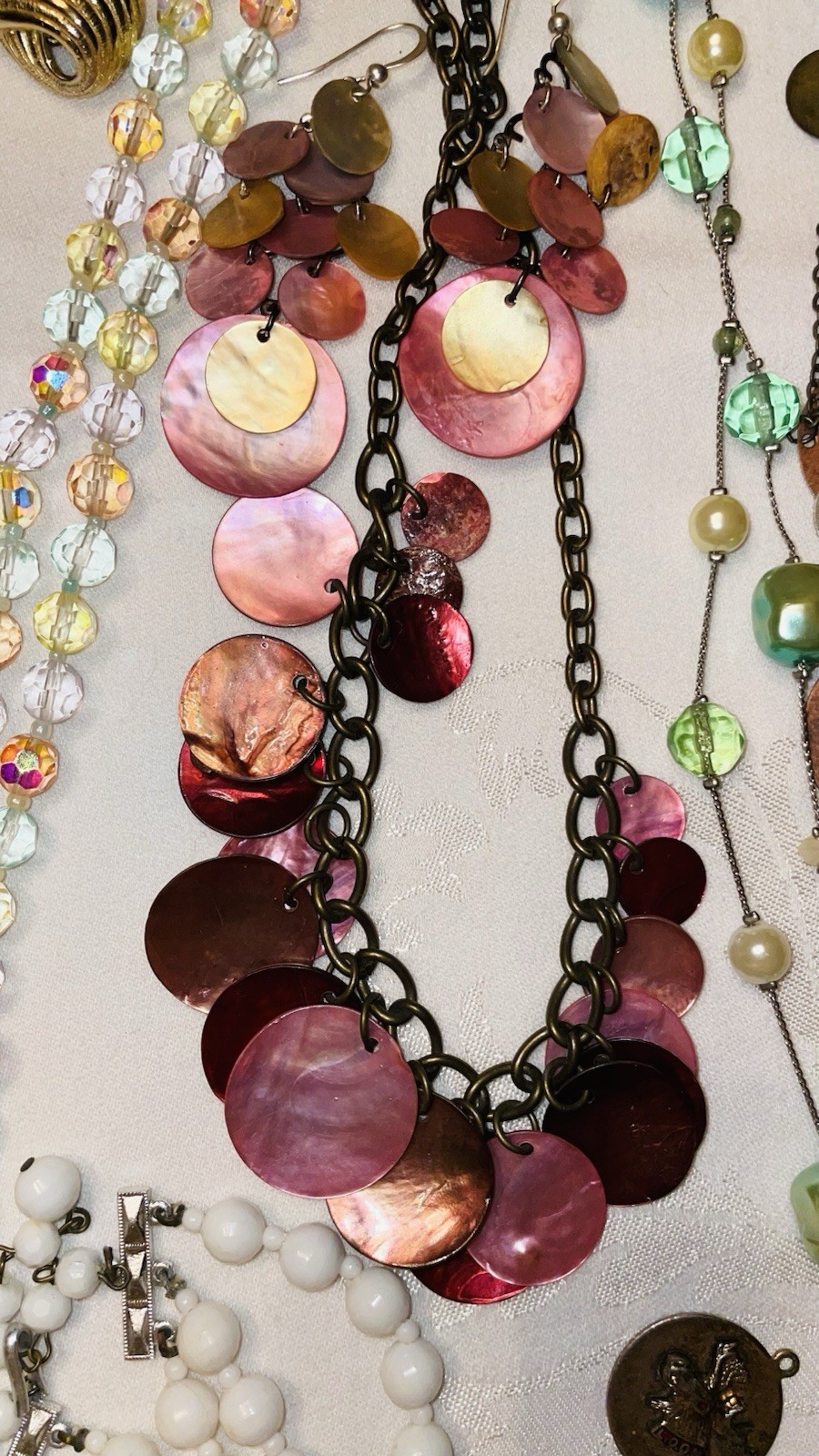 Huge Estate Jewelry Lot 83 Enamel, Alpaca, All Wearable, Marked Joan Rivers Iman