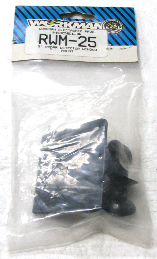 Workman RWM-25 2" Radar Detector Window Mount Replace Various Models Windshield
