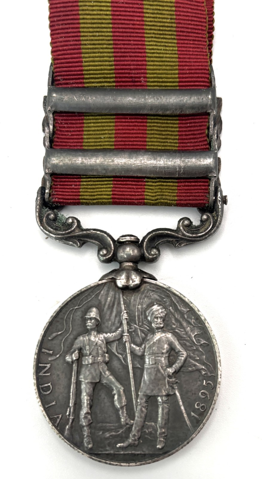 British India General Service Medal Ribbon Samana 1897 Punjab & Frontier 1897-98