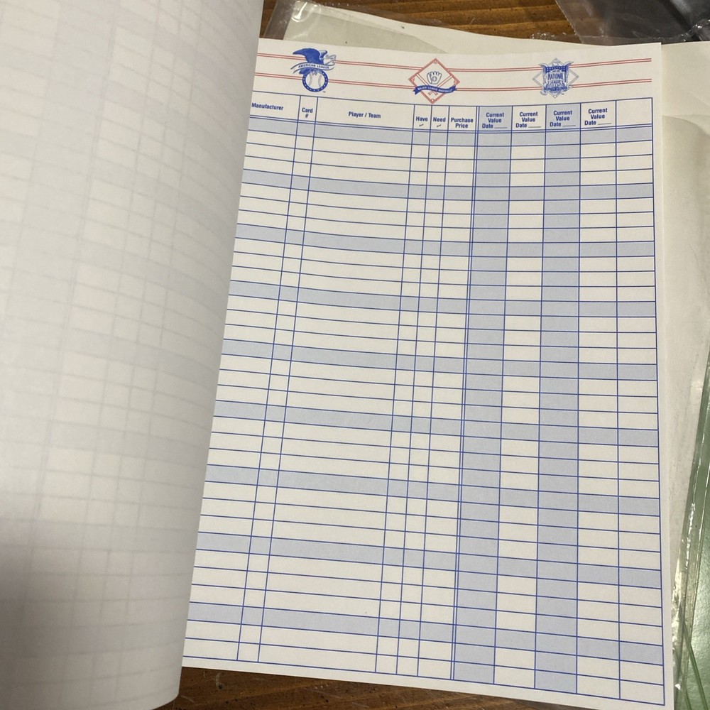 Avery Baseball Card Tracker Binder Pages #85031
