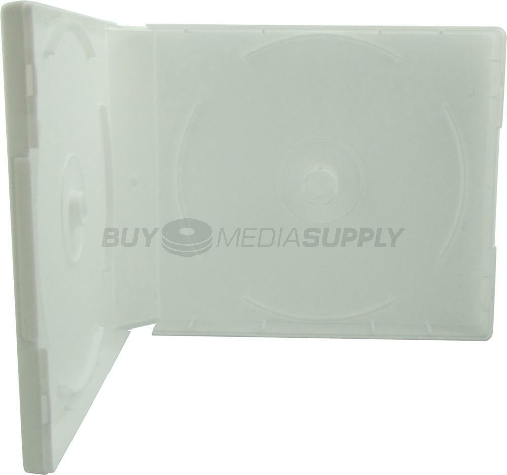 26mm White 16 Discs CD/DVD Poly Box Lot