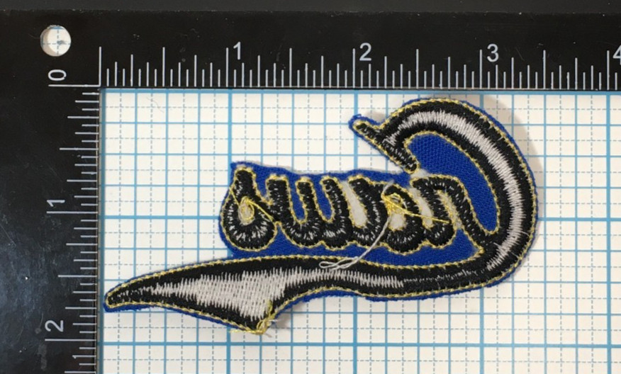 PITTSBURGH CRAWFORDS NEGRO LEAGUE BASEBALL 3.25" SCRIPT LOGO BLUE TEAM PATCH