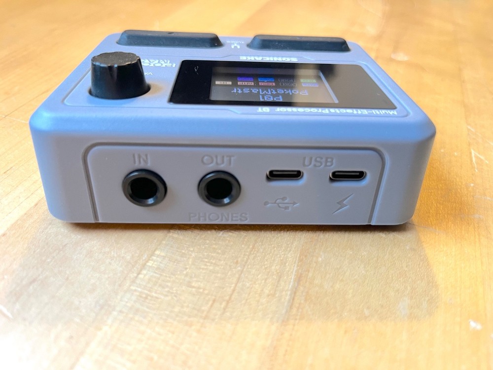 SONICAKE Pocket Master Guitar Modeling IR Cabinets Simulation Multi-Effects