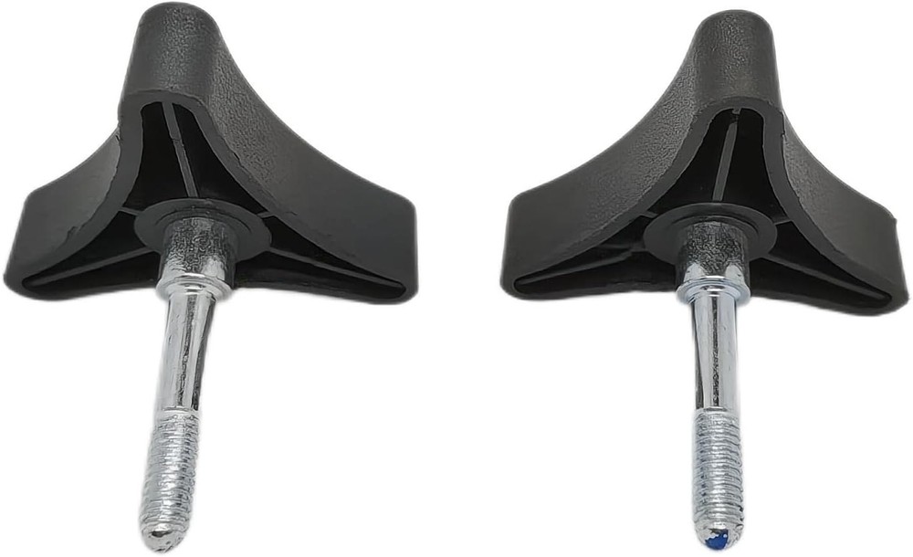 Adjustable Black Rollator Height Knob - Easy Install, Durable Aluminum Accessory