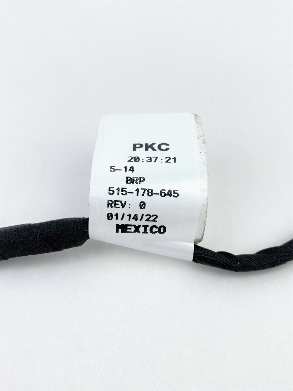 NEW - OEM Ski-Doo REV Gen4 Heated Visor Wiring Plug Harness 515178645