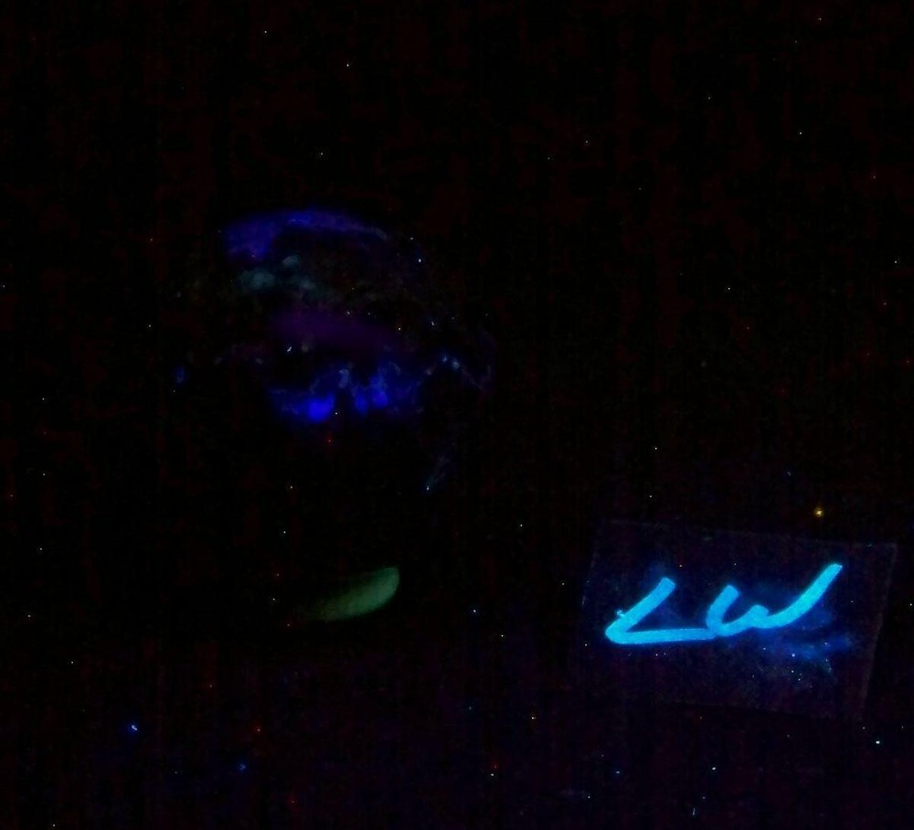Fluorescent Fluorite 44mm Sphere for Collection 4790