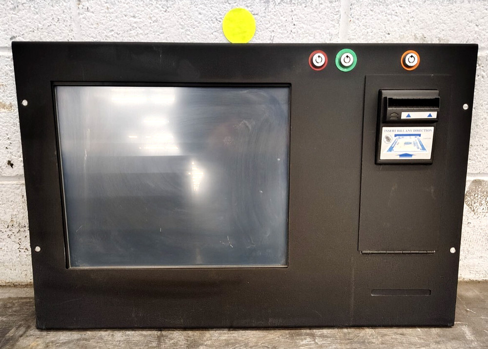 SELF-SERVICE INTERACTIVE TERMINAL W/GVISION 17" TOUCH SCREEN & BILL VALIDATOR