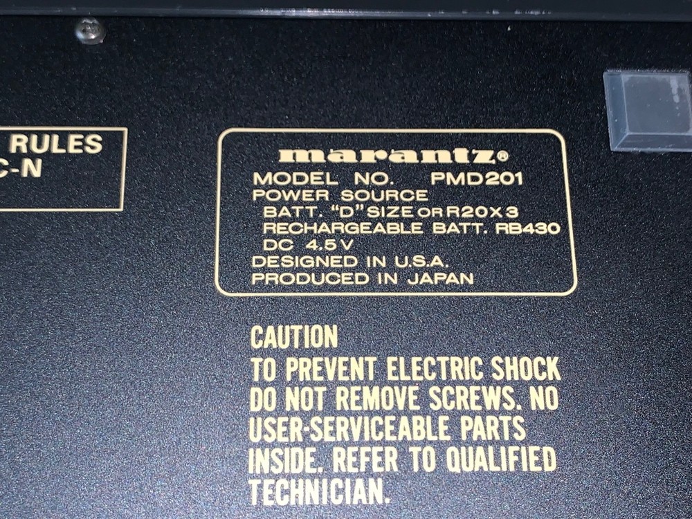 Marantz PMD201 x2 Repair Bundle