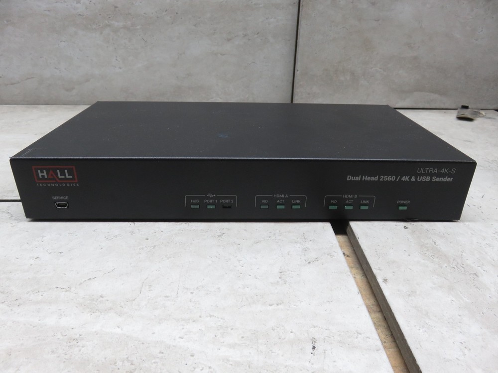 Hall Technologies ULTRA-4K-S Dual Head Transmitter