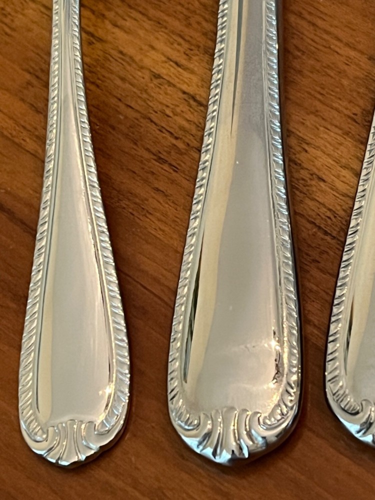 Reed & Barton DOMAIN 18/10 Stainless Flatware NEW Glossy Rope Edge - Choice