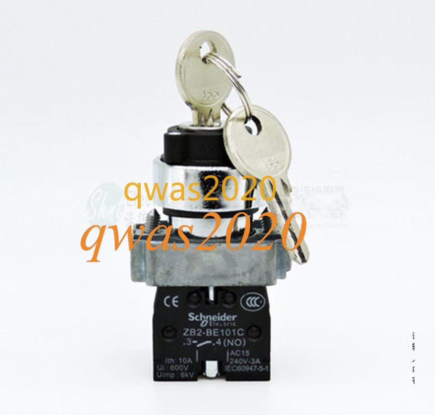 1pc New  100% tested  2-speed key selector switch XB2-BG61C