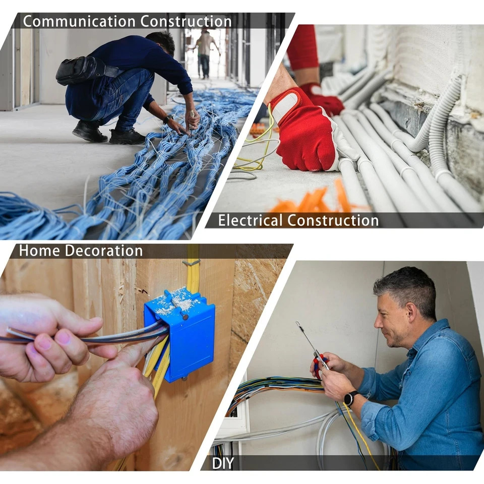 Electrical Fish Tape 10m | 3.0 mm Wire Puller | Yellow