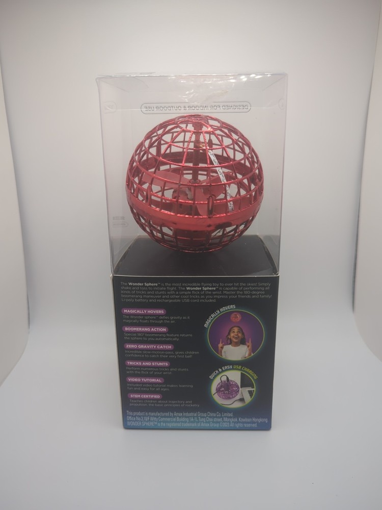 Wonder Sphere Magic Hover Ball Red - STEM Certified - Used *Read*