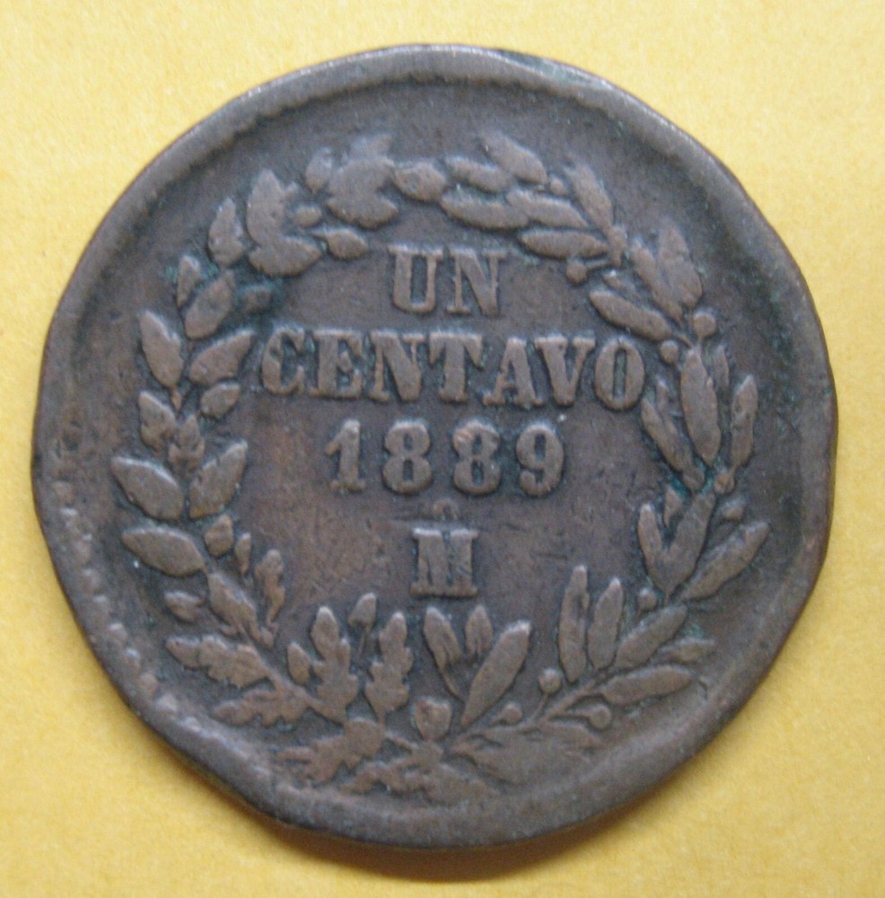 1889 Mo Mexico One Centavo Take a Look