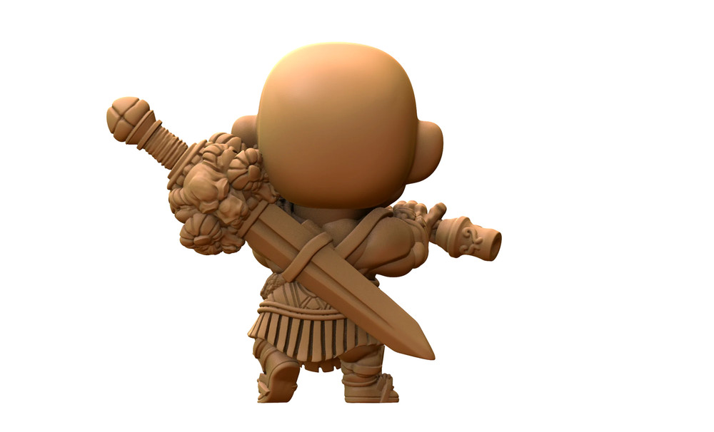 Capsule Chibi - Bardbarian (Flute)