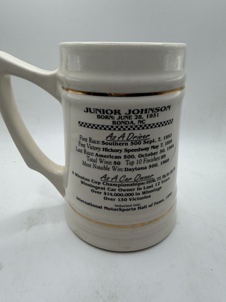 Junior Johnson #27 NASCAR Stein