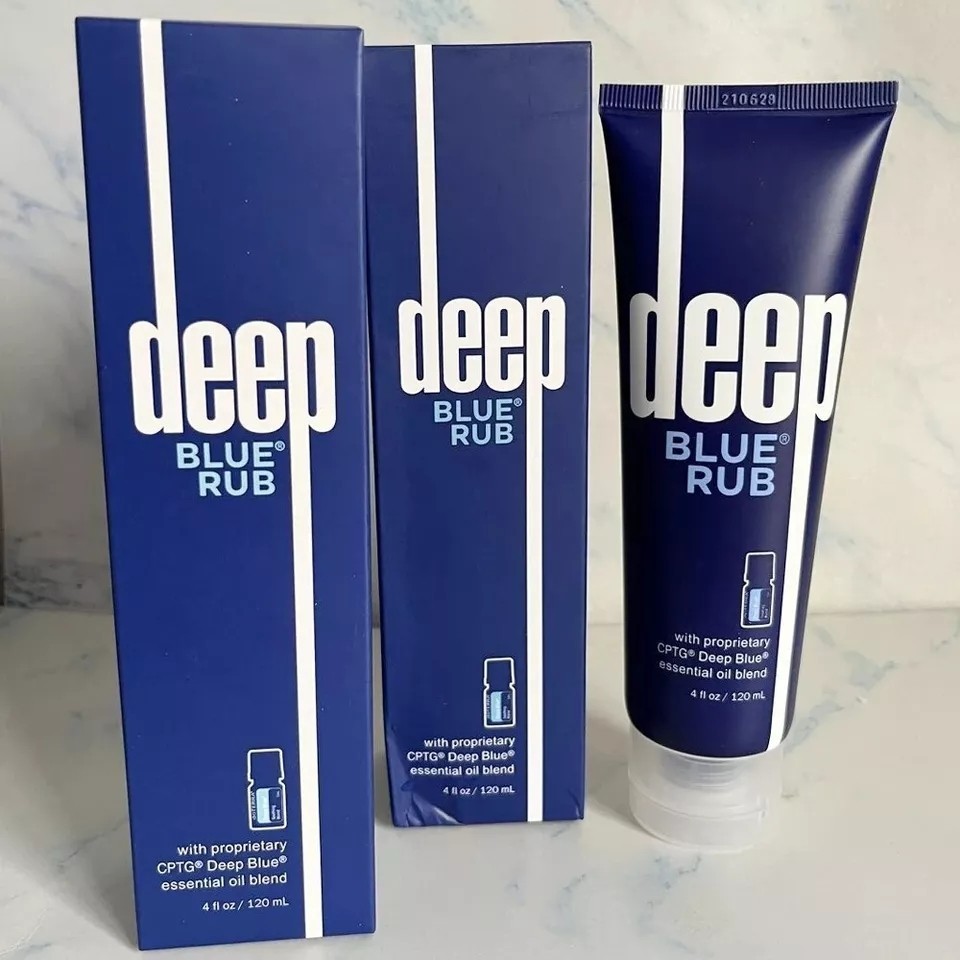 2 Pack DoTerra Deep Blue Rub Topical Cream New Sealed 4oz -US Stock