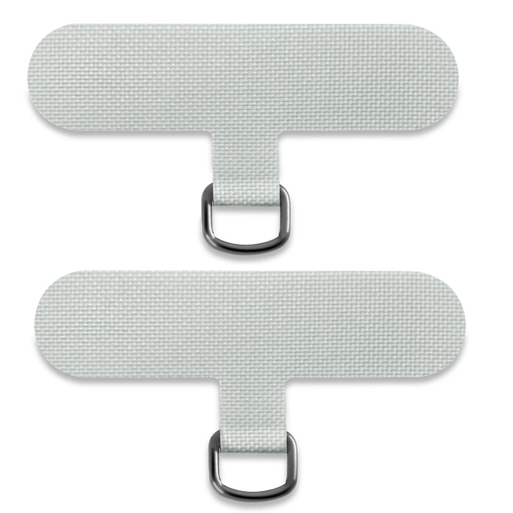 TACOMEGE Phone Tether Tab for iPhone, Cell Free Size, Light Grey