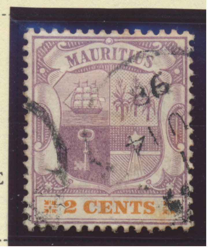 Mauritius Stamp Scott #93, Used