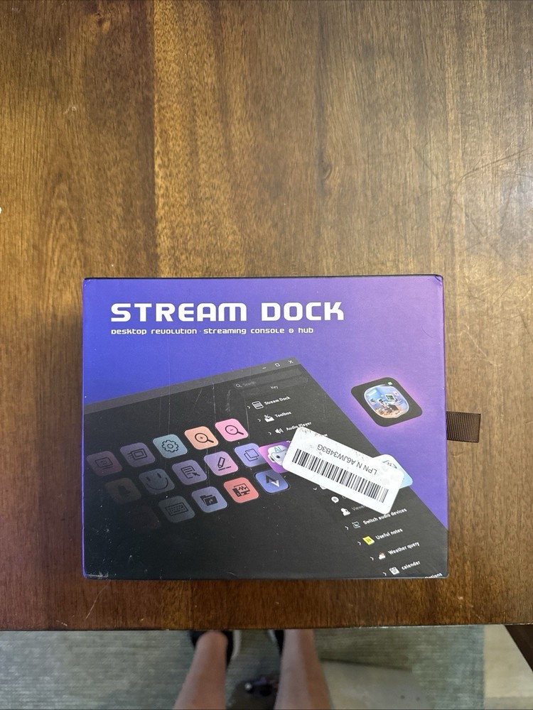 VSDINSIDE Macro Keypad Stream Dock Controller Deck Gaming Shortcut New/open box