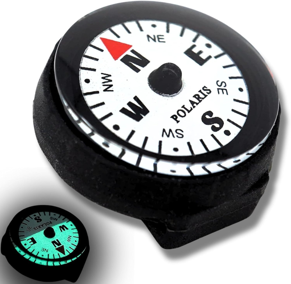 Waterproof Micro Compass - 2 Models/Watchband or EDC Compass