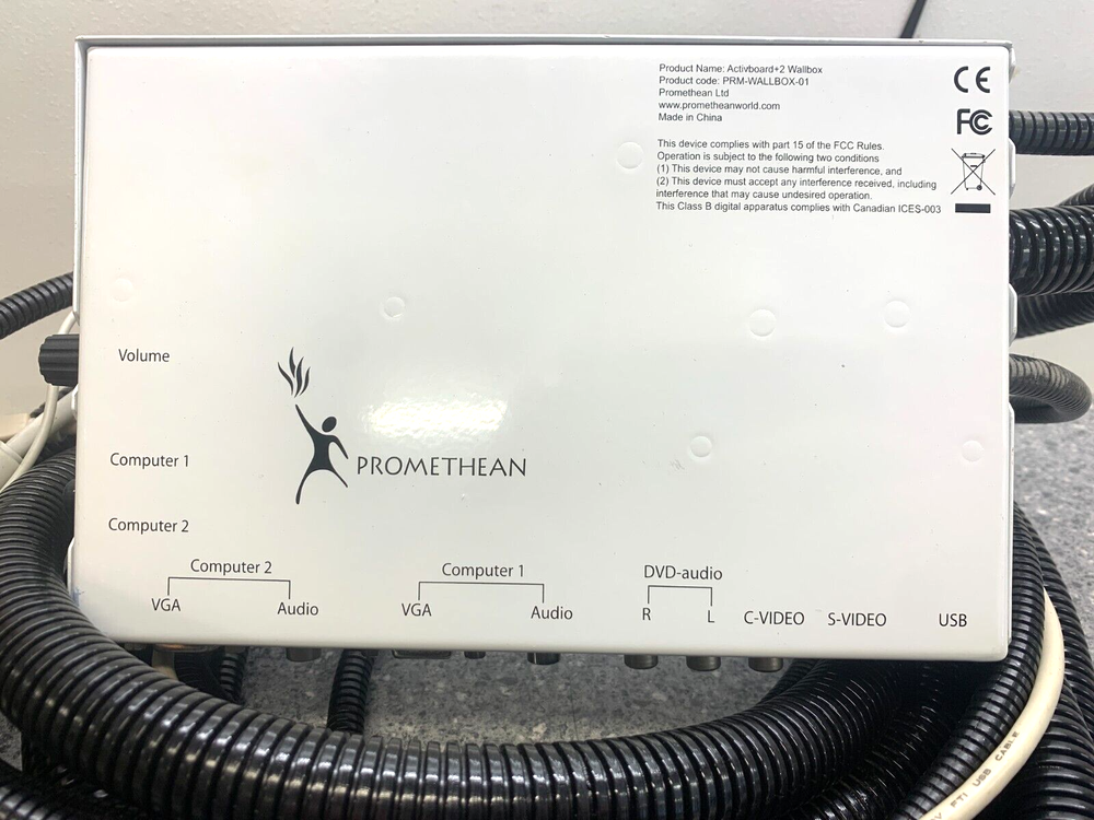 Promethean Activboard PRM-WALLBOX-01 - Projector Video Switcher