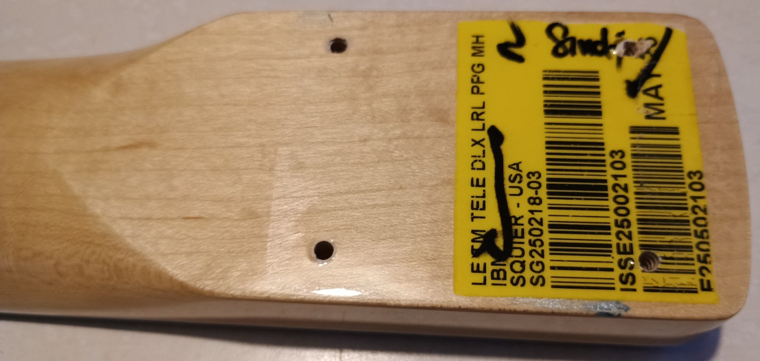 FENDER Squier Paranormal Troublemaker Telecaster Deluxe Neck Laurel Ice Blue