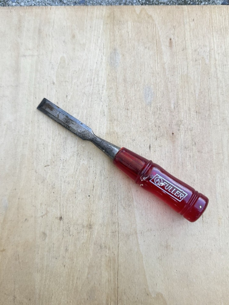 Vintage Fuller 1/2” Red Handle Chisel Red Tool USA