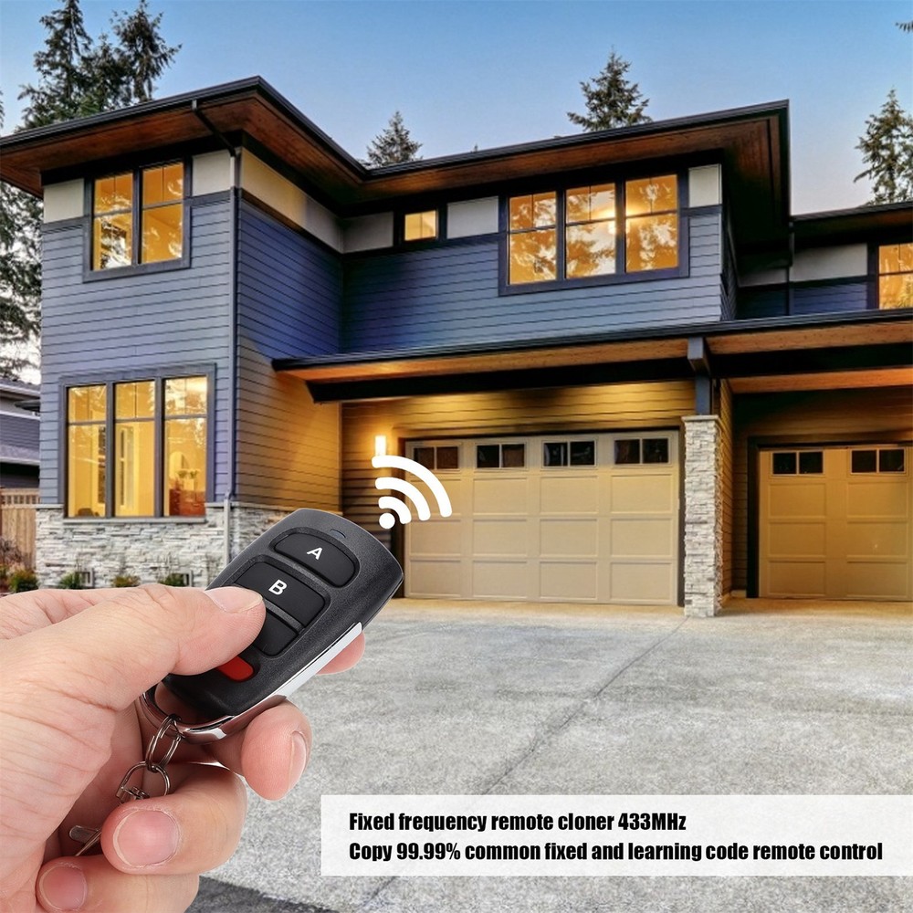 KB-1304A 4Key Learning Remote Control Fob Portable Wireless Remote Control