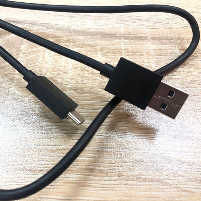 1PCS 1.5M Type-C Charge USB Data Cable For Sony PS5 Controller Black