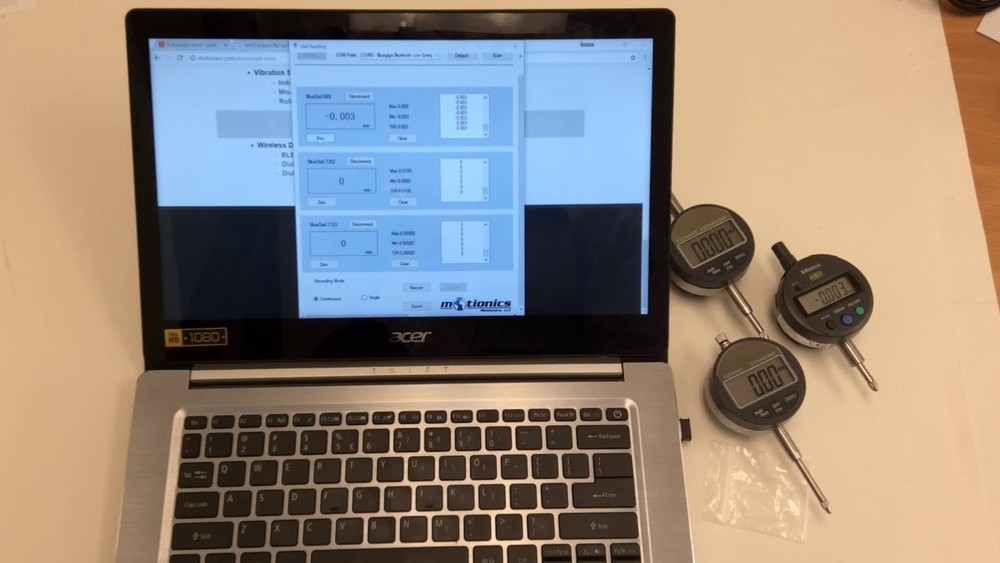 BlueDial LT 102 Wireless Bluetooth Dial Indicator