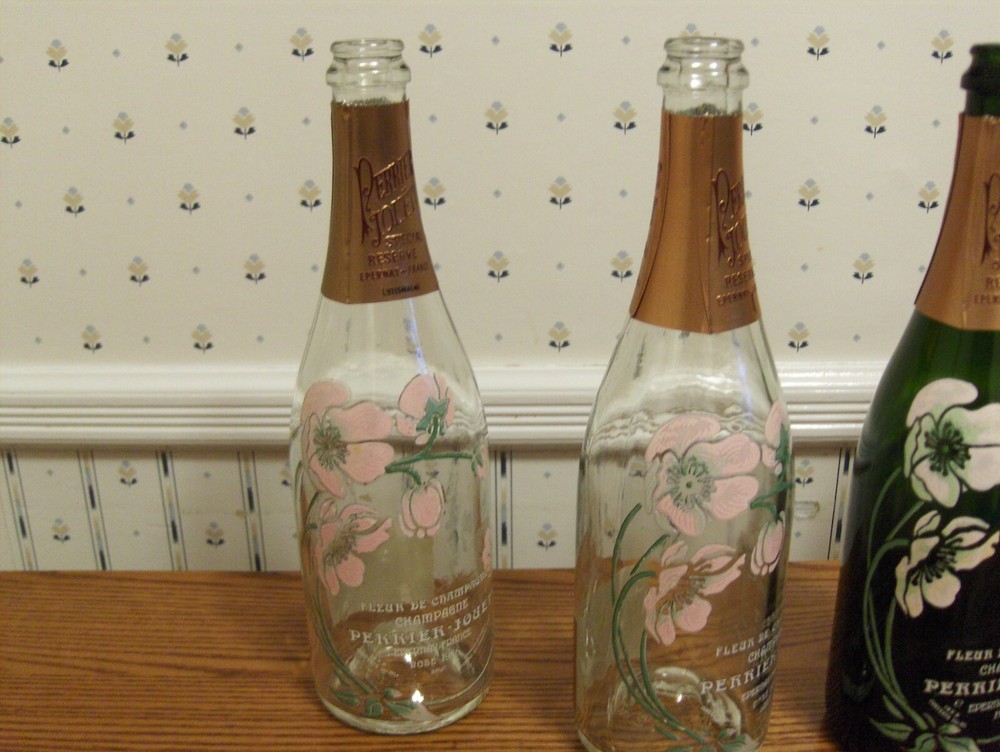 PERRIER JOUET CHAMPAGNE BOTTLES