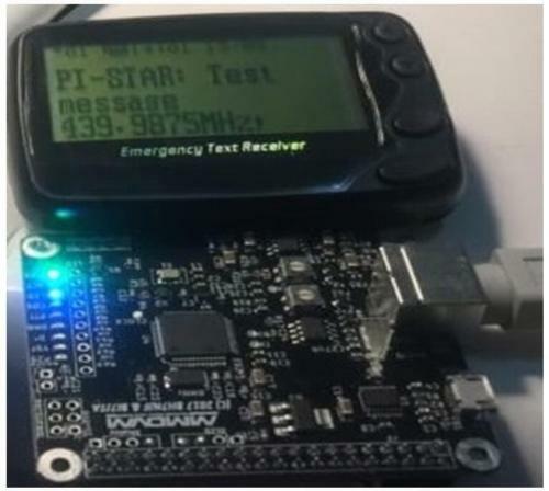 Programmable POCSAG Pager Emergency Text Receiver For MMDVM DAPNET UHF VHF