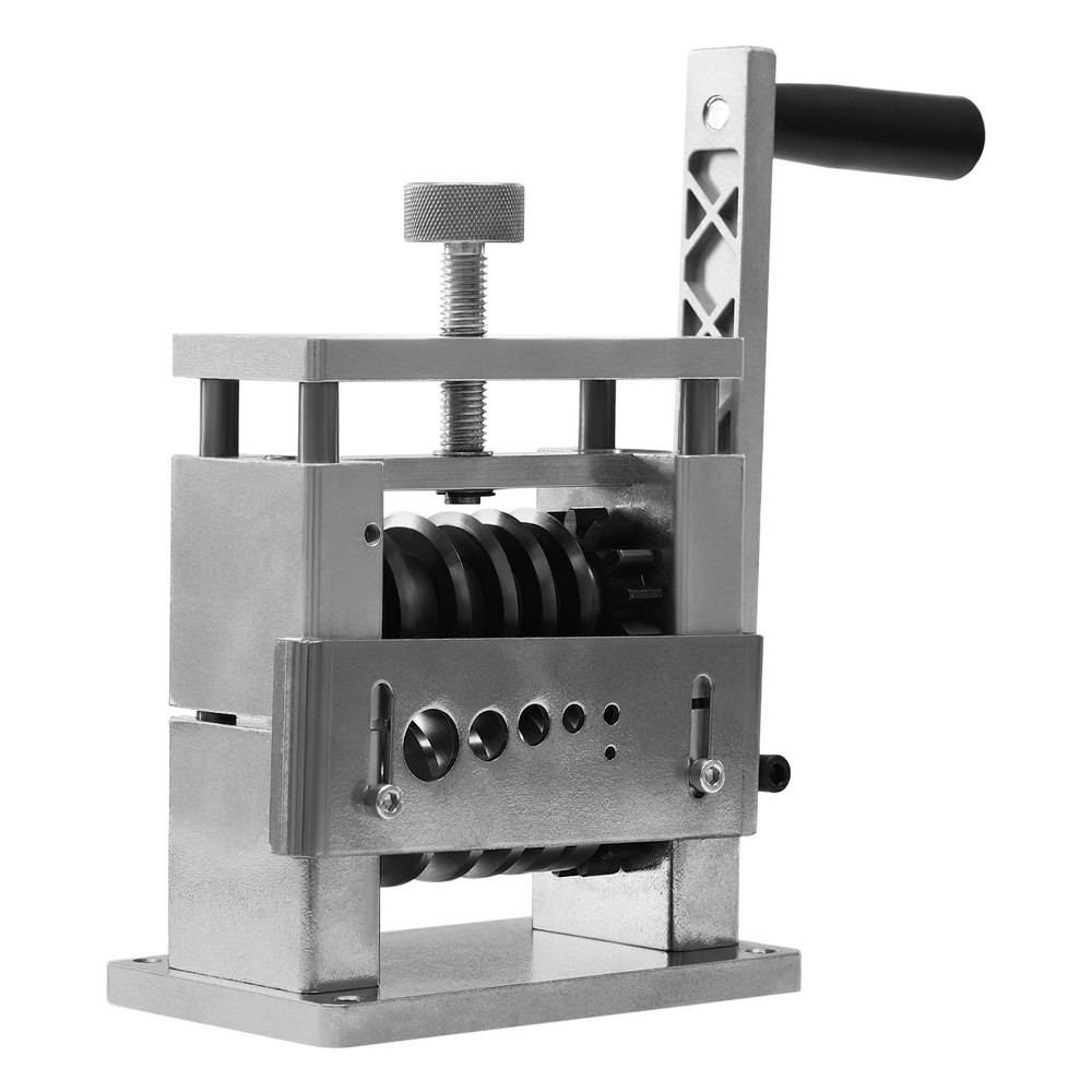 6 Holes Manual Cable Wire Stripping Machine Manual Wire Stripping Tool Silver