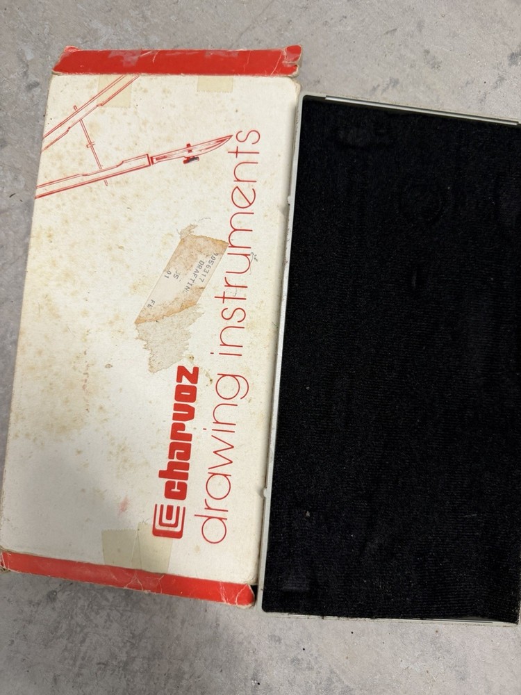 Charvoz Drawing Instruments Drafting Tool Set with Case