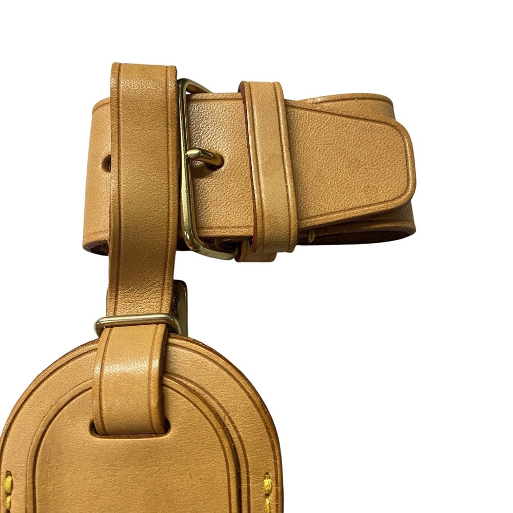 Authentic Louis Vuitton Luggage Tag Excellent Condition