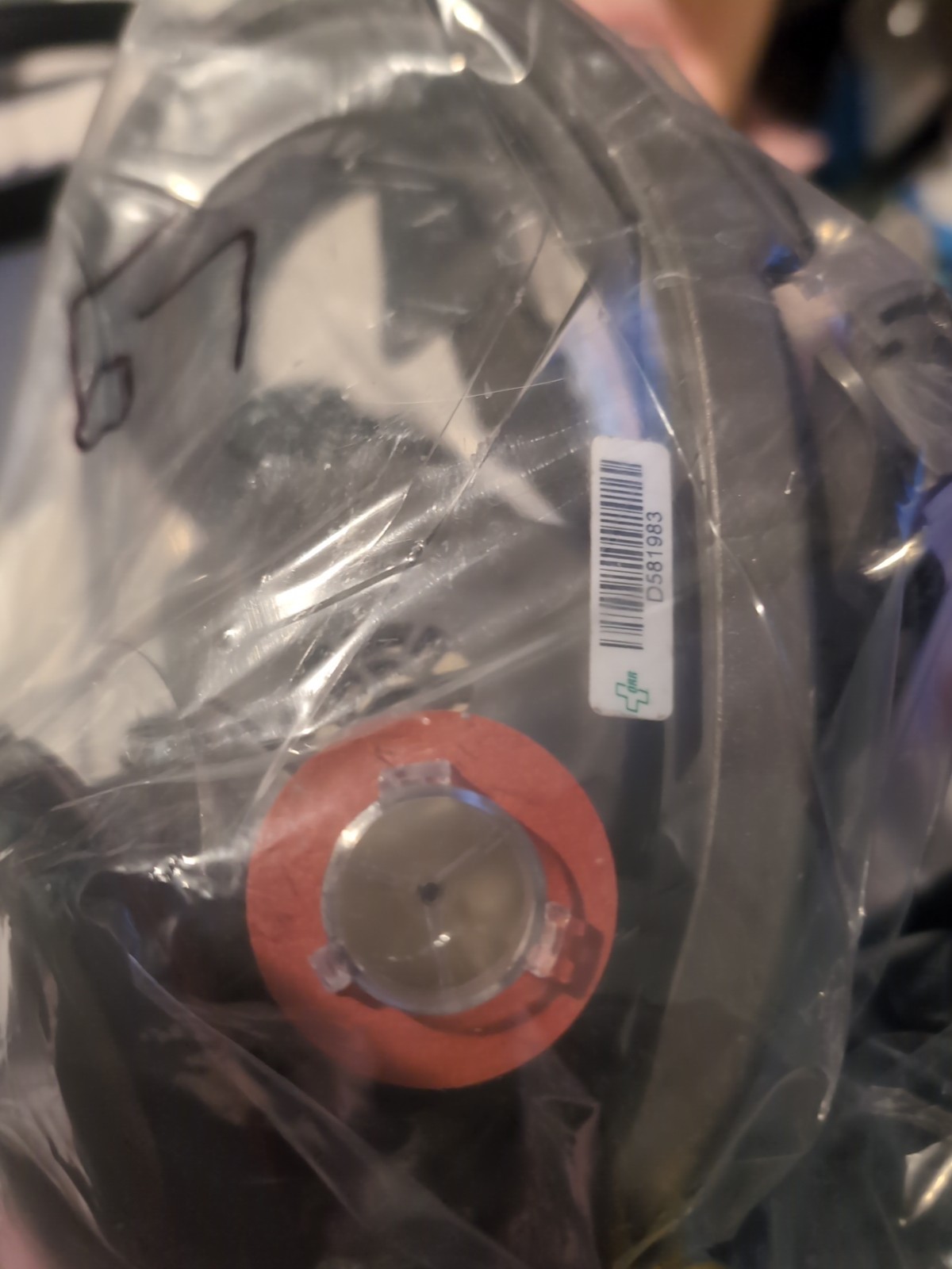 3M 6900 Respirator Mask Air Filter Full Face Protecrion Gas Work Read Descript