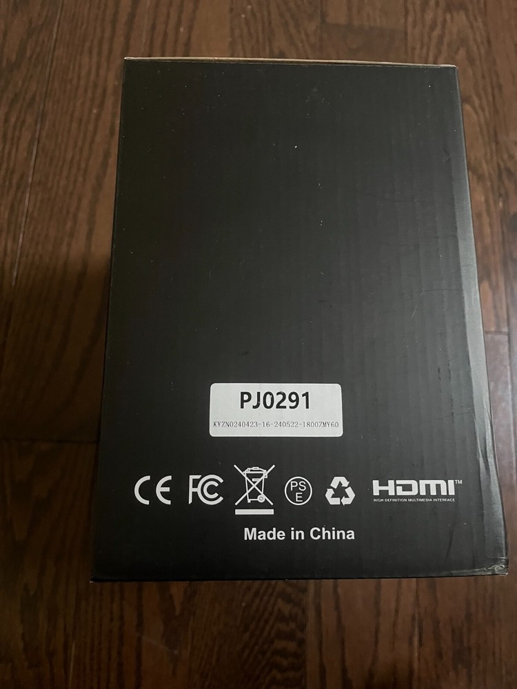 PANSEBA Projector with Projector Screen and HDMI cable NEW