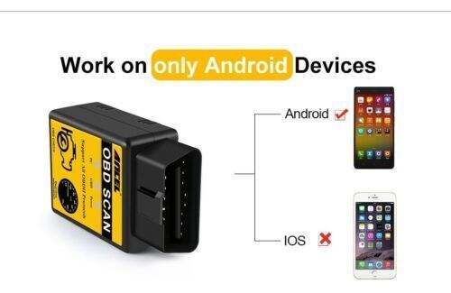 ELM327 OBD2 OBD Scanner Bluetooth Code Reader Auto Diagnostic Tool Check Engine