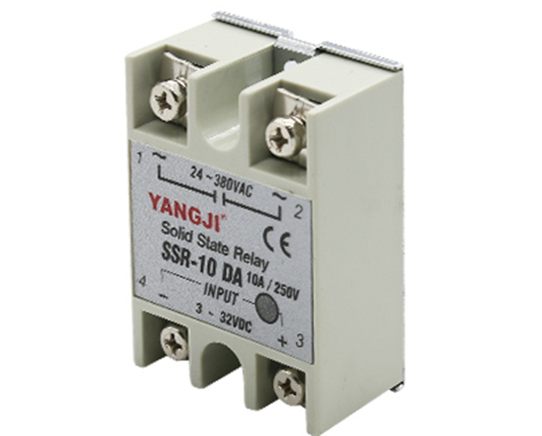 Single-phase Yangming type DC controlled AC DC-AC solid state relay SSR-10DA
