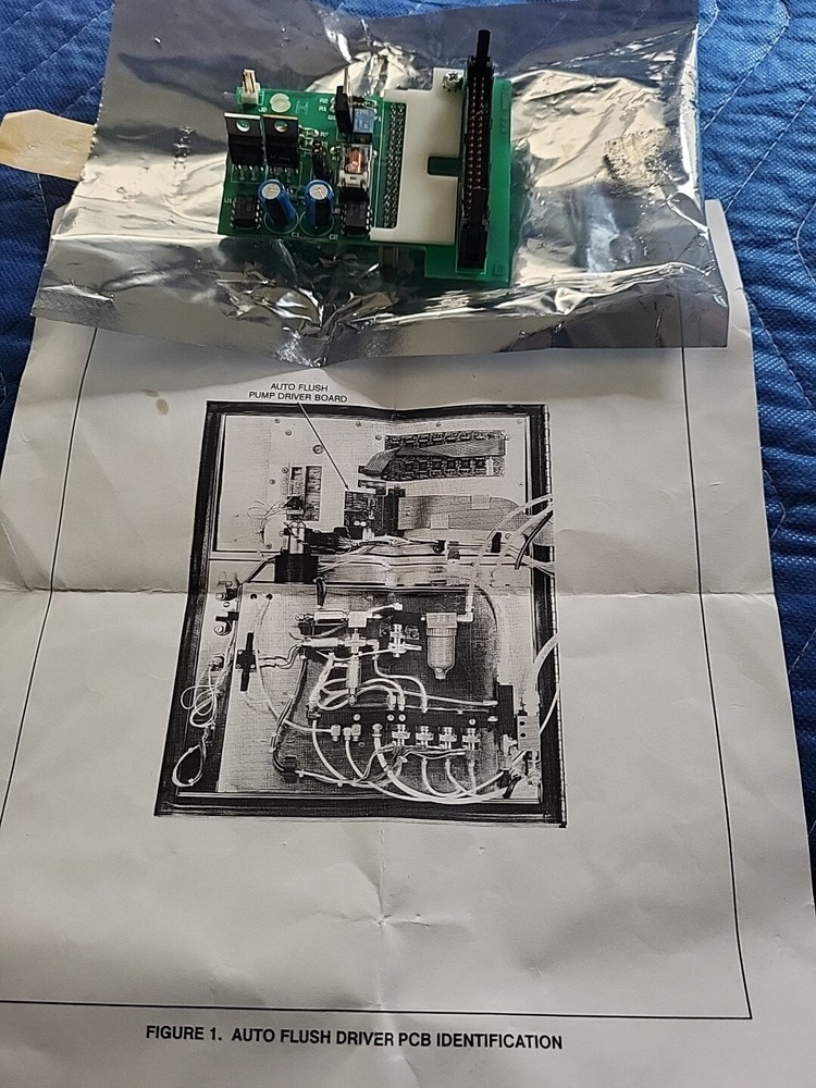 New Videojet 355970 -H Auto Flush Pump Driver Board.