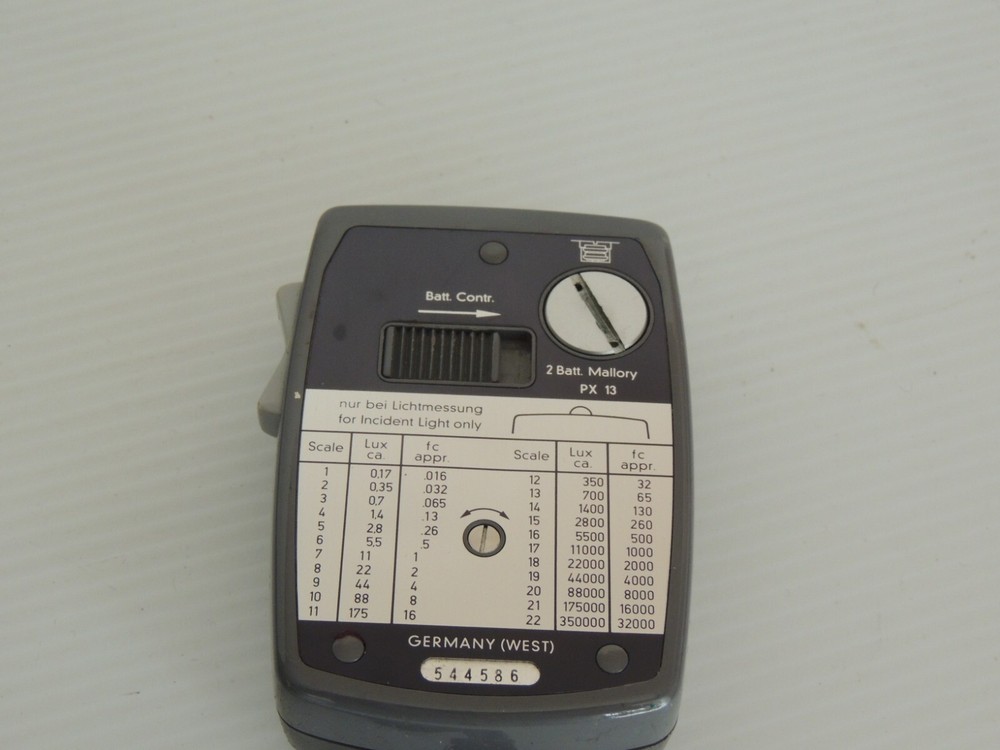 Gossen Luna Pro Meter in Case Vintage -