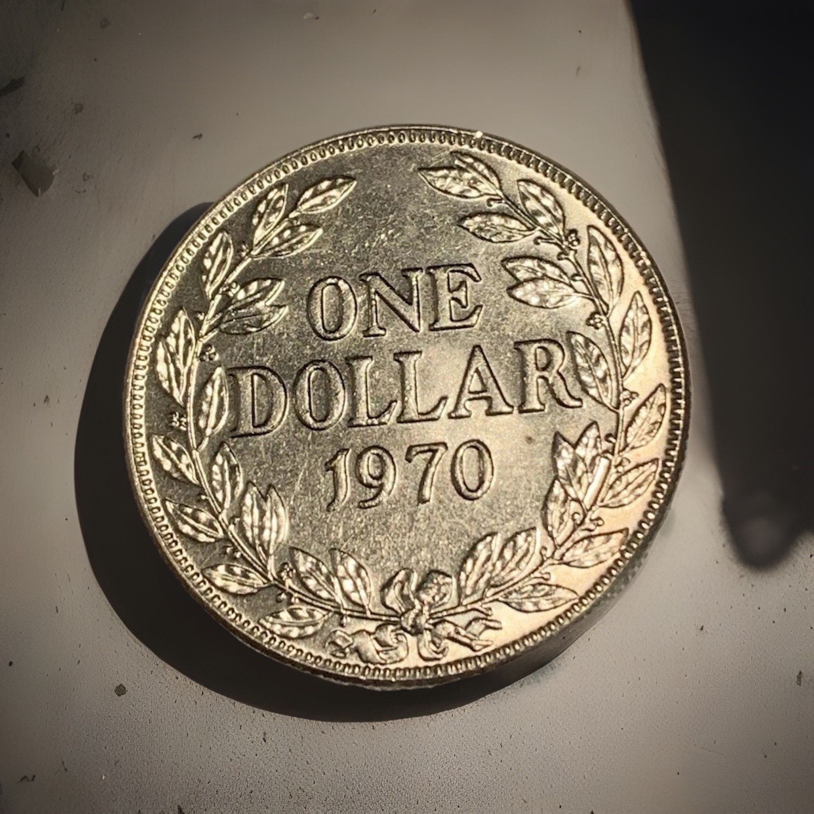 1970 Liberia 1 Dollar - Uncirculated - C00127