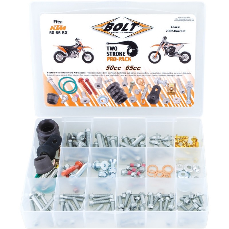 Bolt MC Hardware EUPP-50/65 Euro Style Pro-Pack